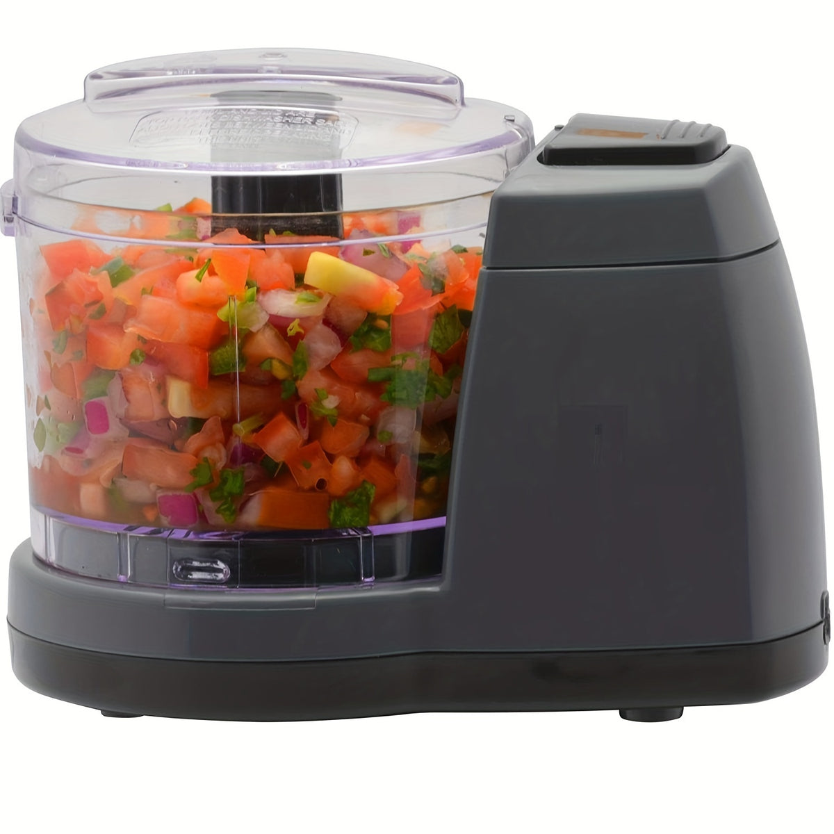 2 Cups Electric Vegetable Chopper & Mini Food Processor Z481366