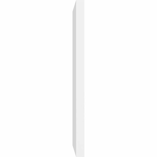 Vertical Surface Mount PVC Gable Vent Z51536