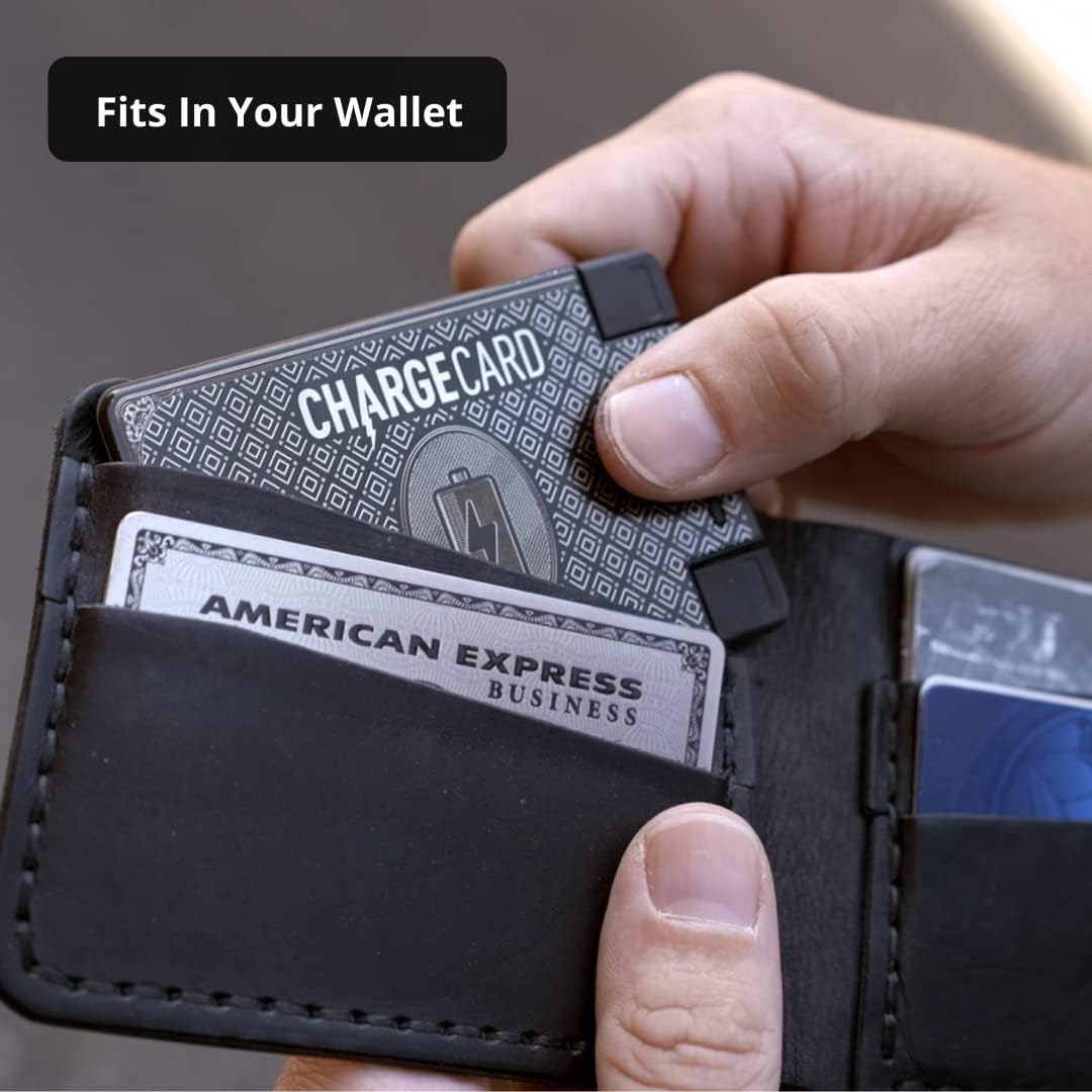 Ultra-Thin Credit Card Sized Portable Charger & Battery Bank 2300mAh Q241915