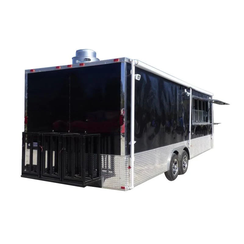 Black 8.5x24 Concession Trailer U11051