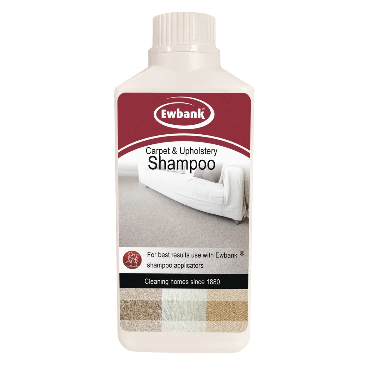 Compact Carpet Shampooer with Stain Remover Brush and Cleaning Solution F39129