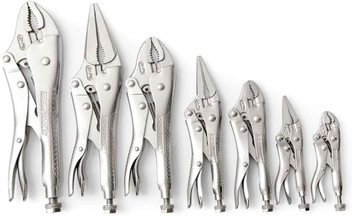 7 Piece Locking Pliers Set with EVA Tray J1620