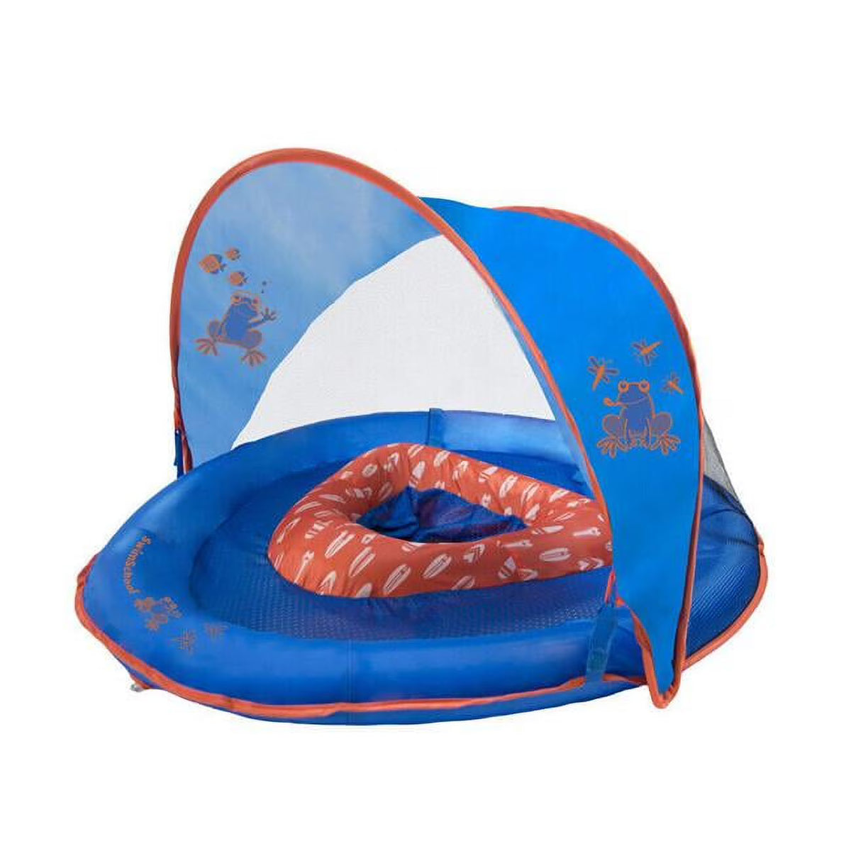 Pink & Blue Polyester Inflatable Baby Float B6309