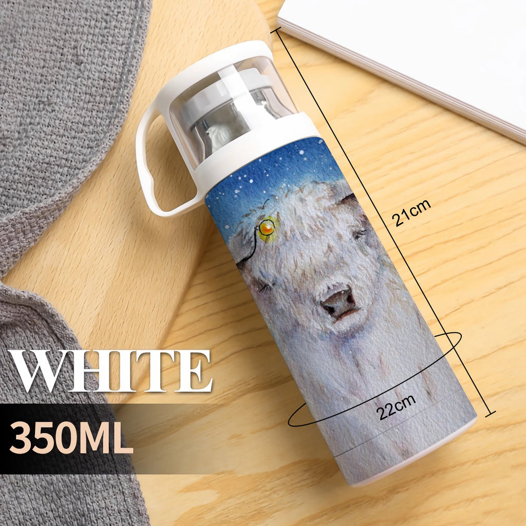 350ml Stainless Steel Water Bottle with Lid A10355