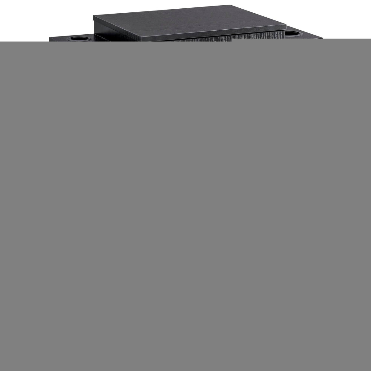 Locking Beauty Salon Storage Cart with Drawer Black G23034