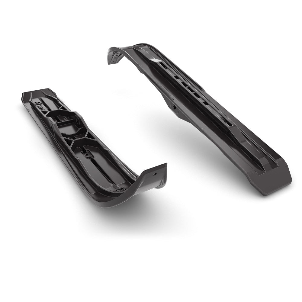 Black Snowmobile Skis J126