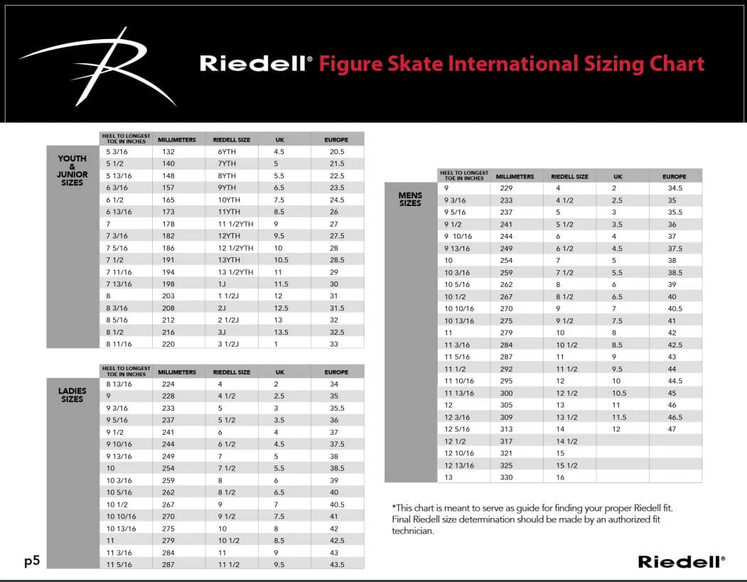 Figure Ice Skating Set Size 3 Junior R983