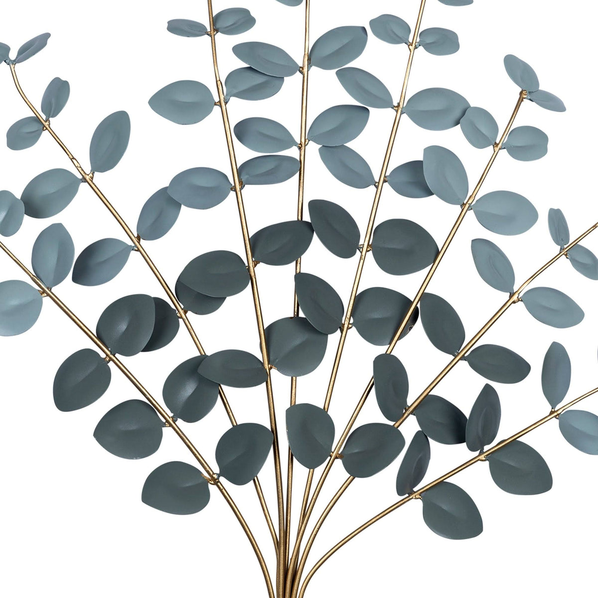 Metal Eucalyptus Bouquet Wall Decor G57324