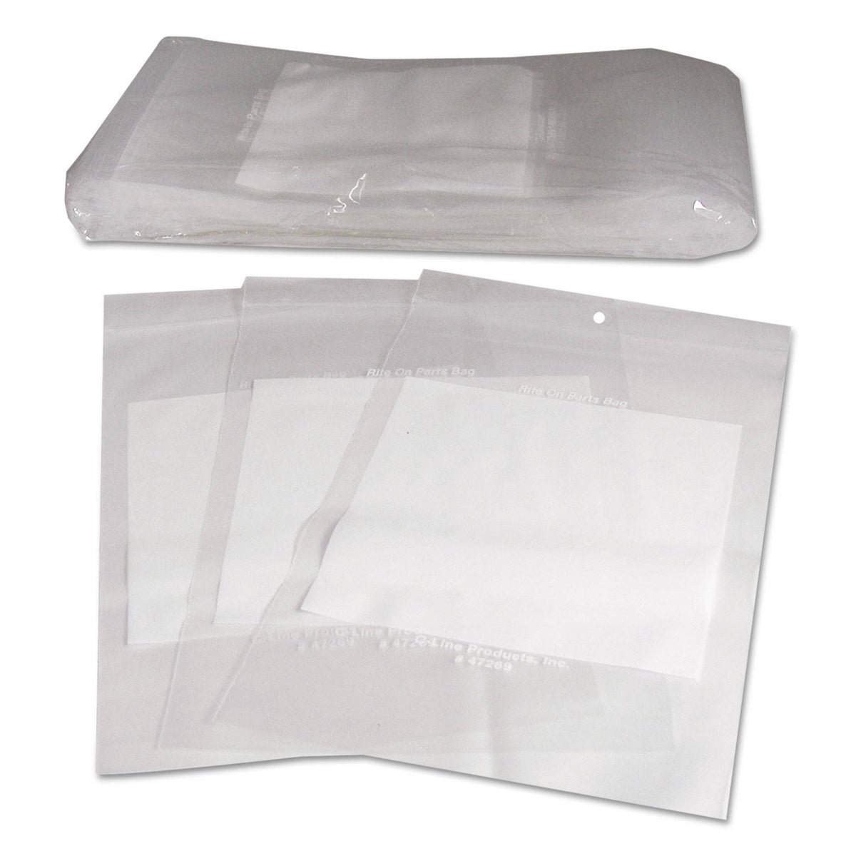 Clear Poly Small Parts Bags 6 x 9 1000/Carton J764