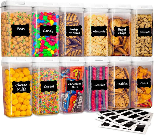 12pcs Airtight Food Storage Containers Set D252