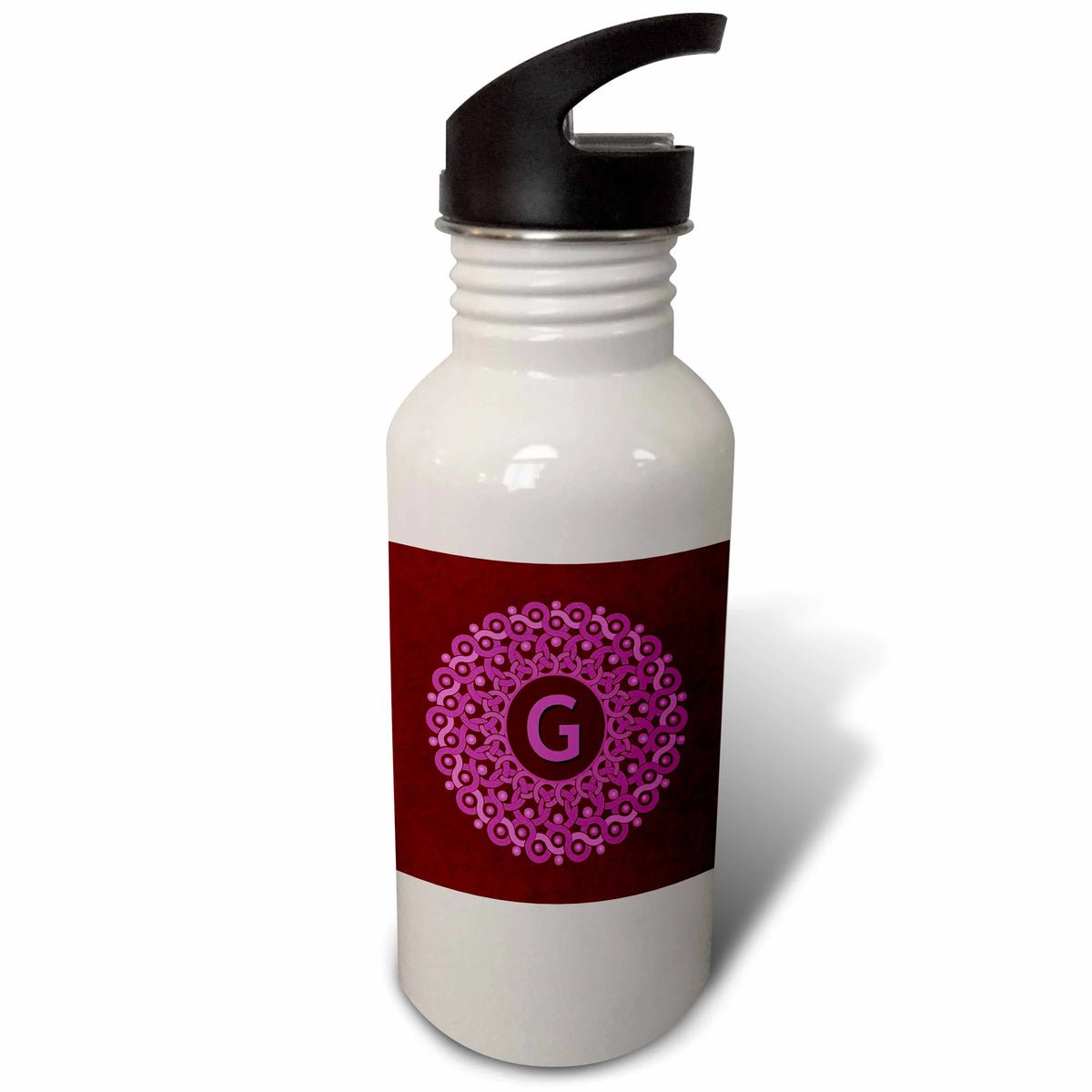 Pink and Magenta 21 oz Sports Water Bottle G453453