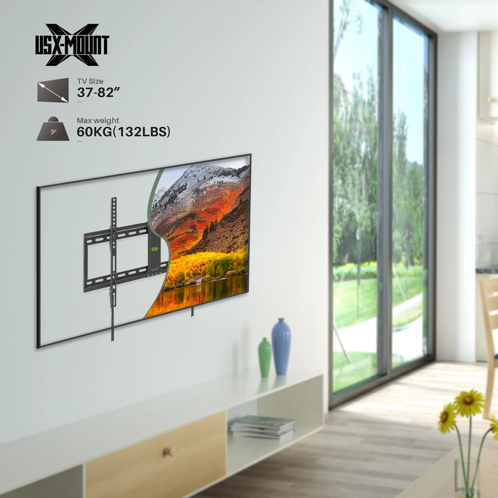 Large Tilting TV Wall Mount for 37-82 Flat Screen TVs V281