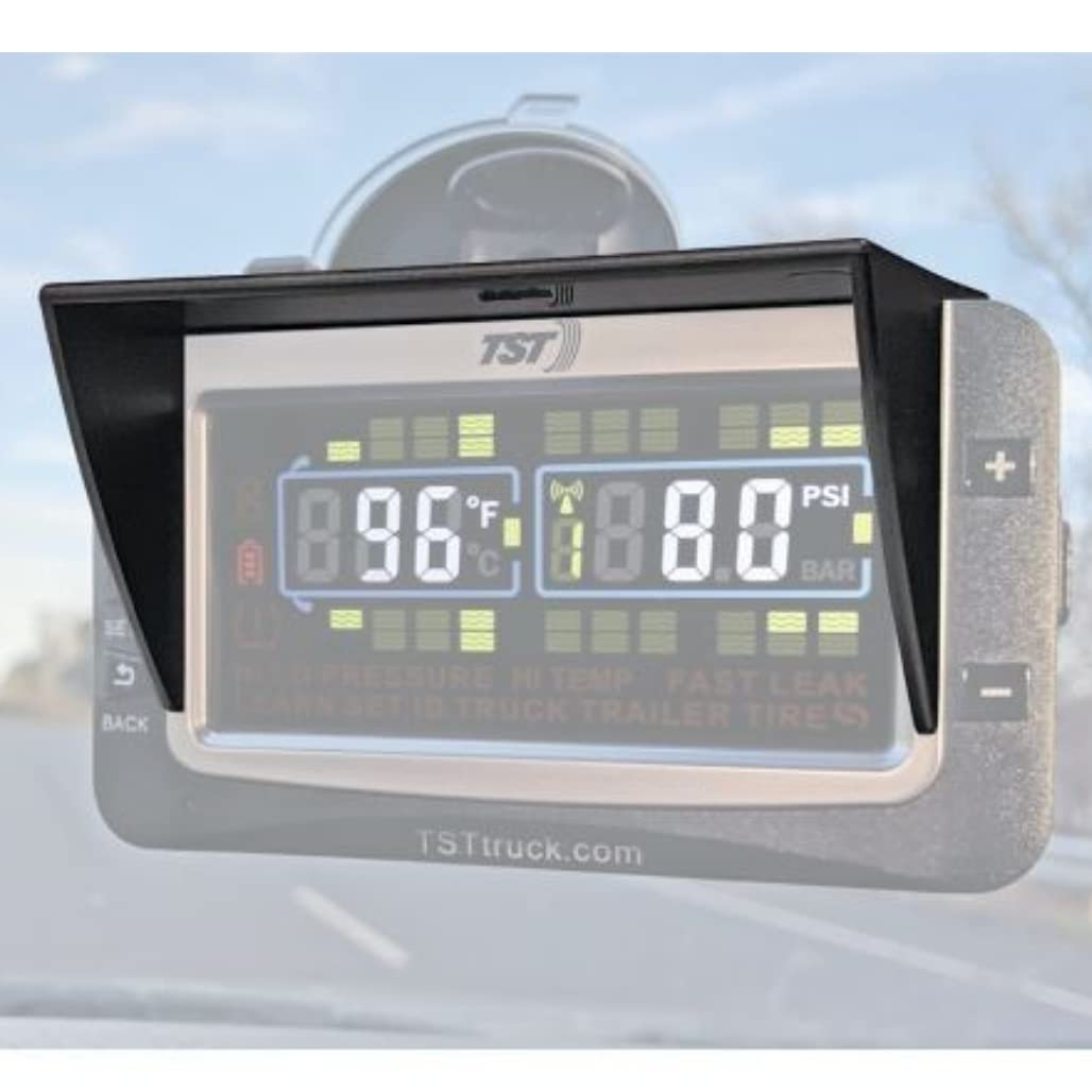 6 Sensor RV TPMS with Color Display Monitor Sunshade M42872