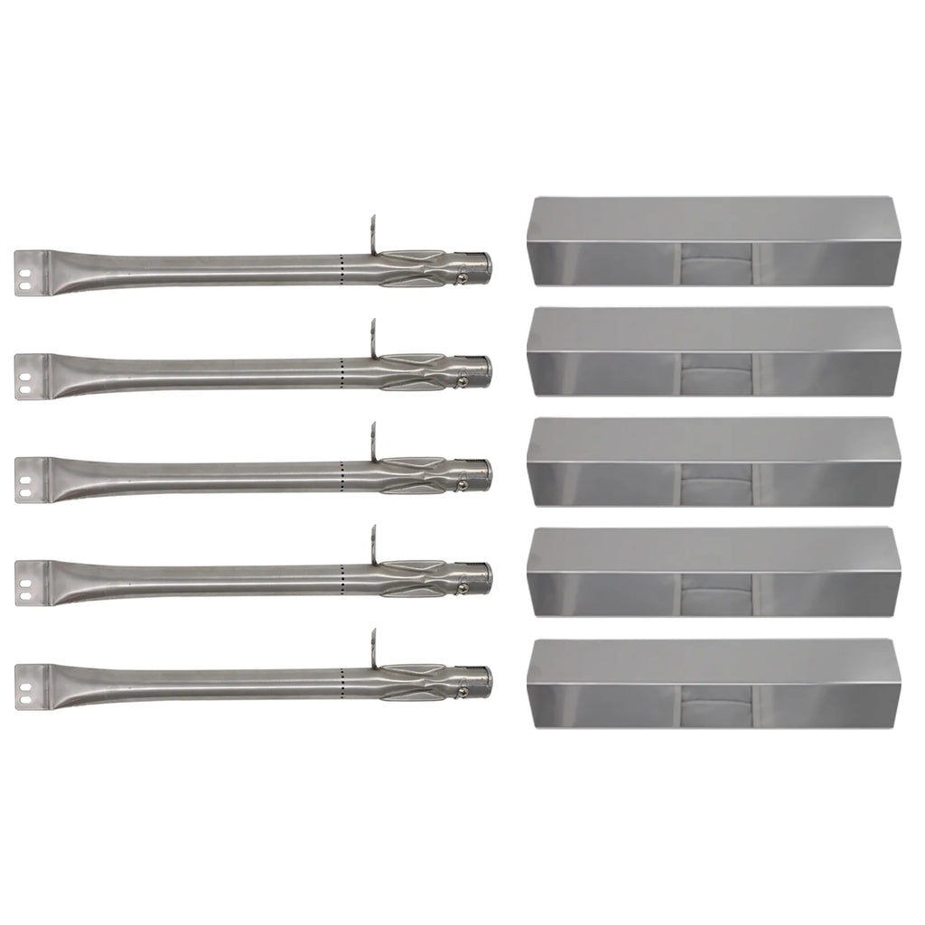 5-Pack Stainless Steel BBQ Gas Grill Tube Burner Replacement Parts Y2206