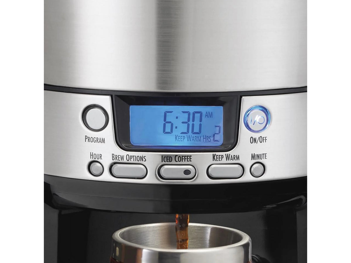 12 Cup Black Coffee Maker F853909