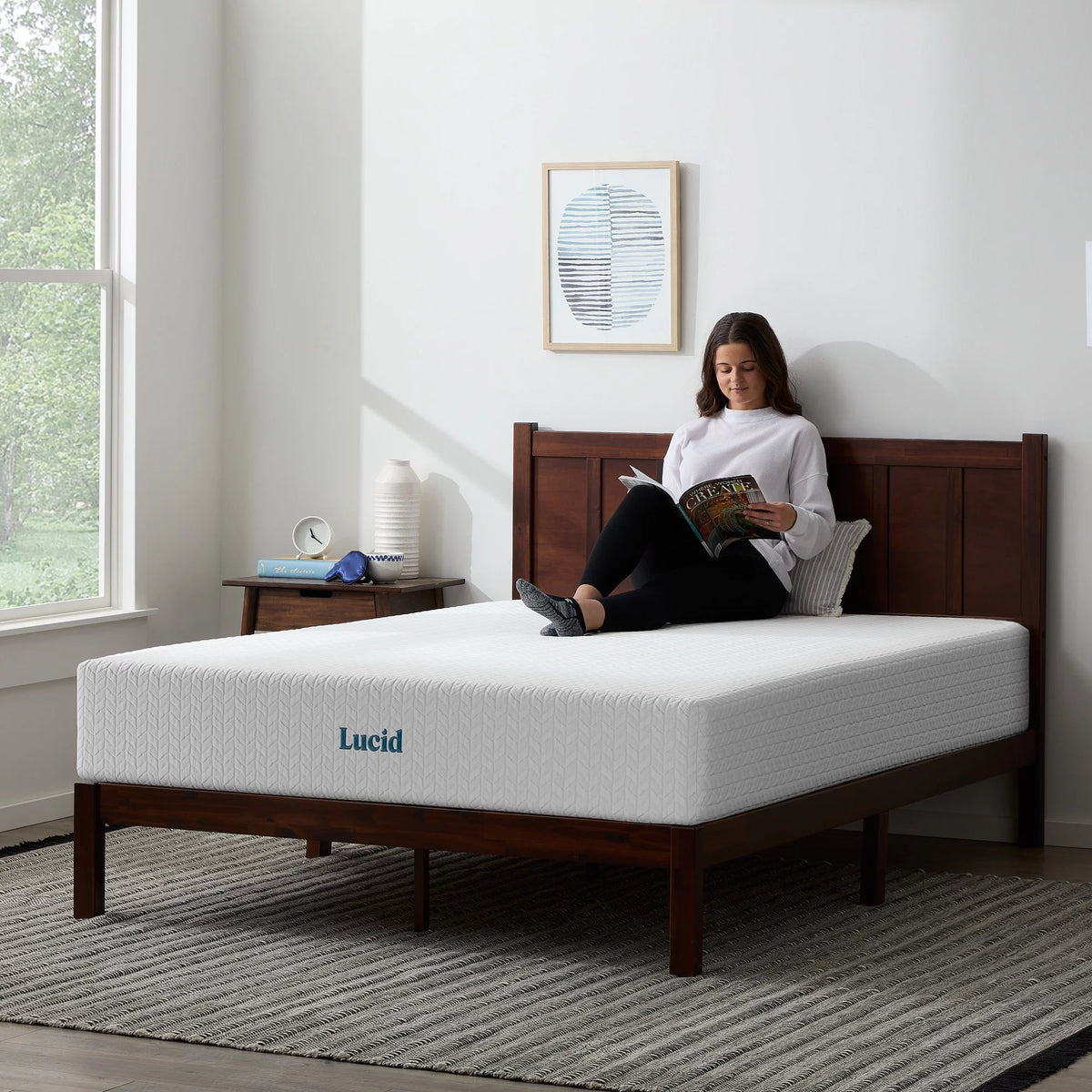 10 Gel Memory Foam Mattress Queen S99605