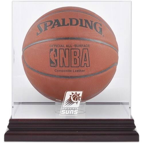 Mahogany Basketball Display Case F68690