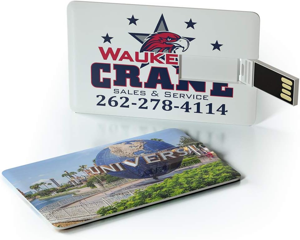 Custom Credit Card USB Flash Drive 128MB 50 Pack R615617