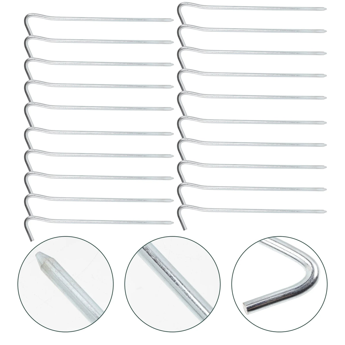 1 Set of Aluminum Tent Stakes T749061