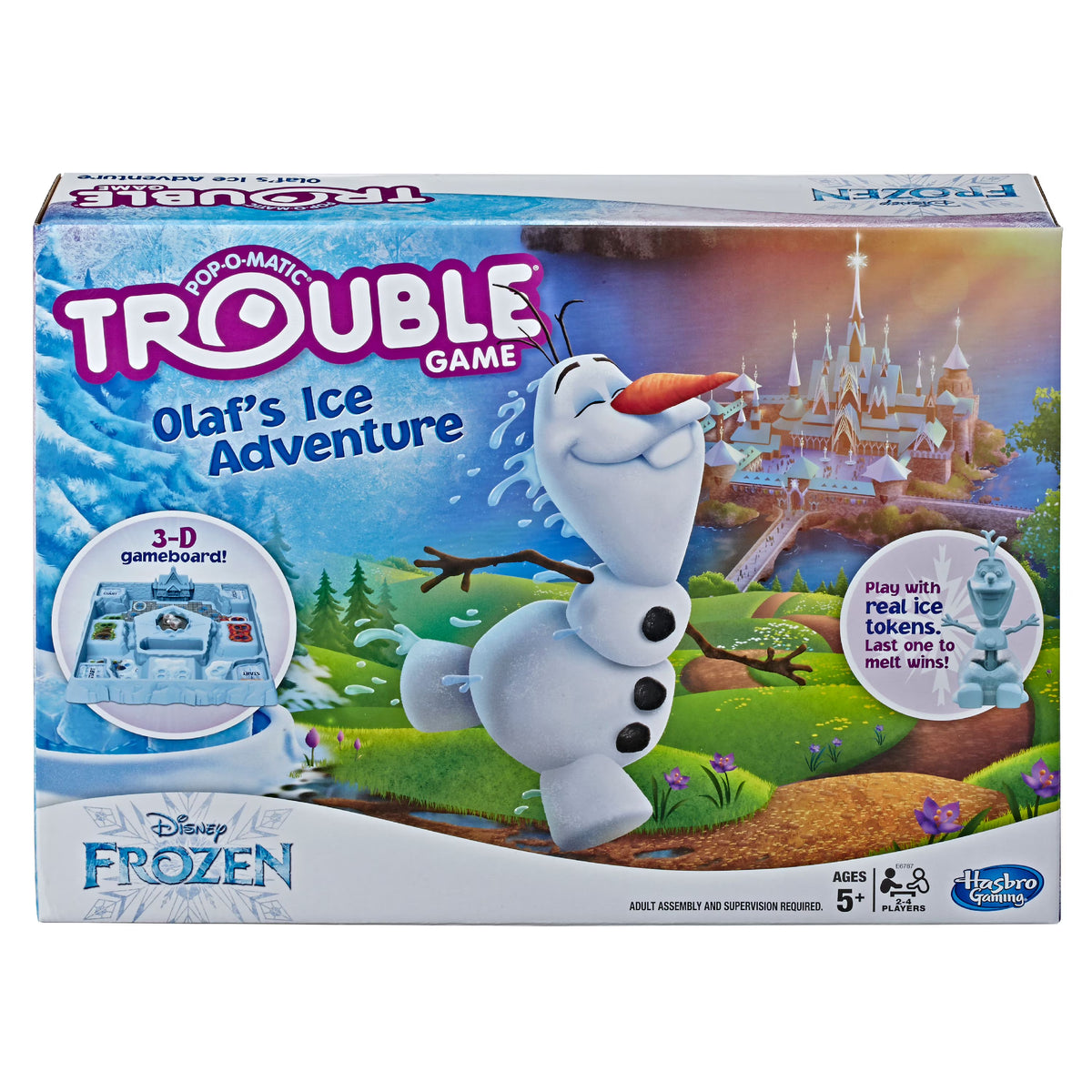 Trouble Disney Frozen Olaf's Ice Adventure Game D628592