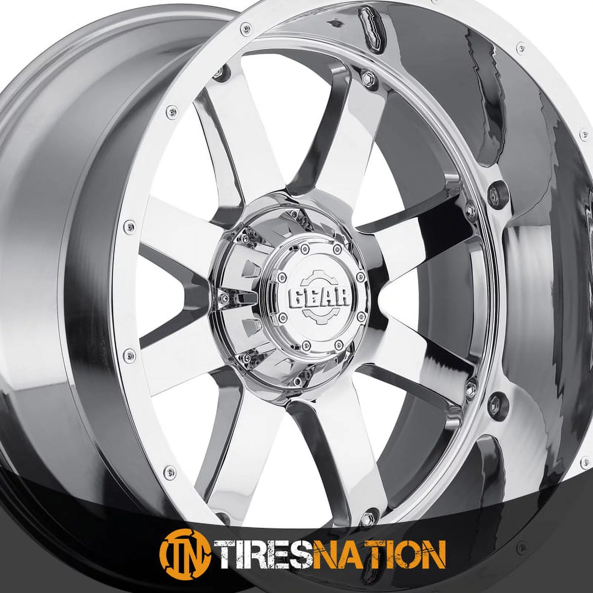 20x12 8x165.1 -44et Chrome Plated Wheel G380437