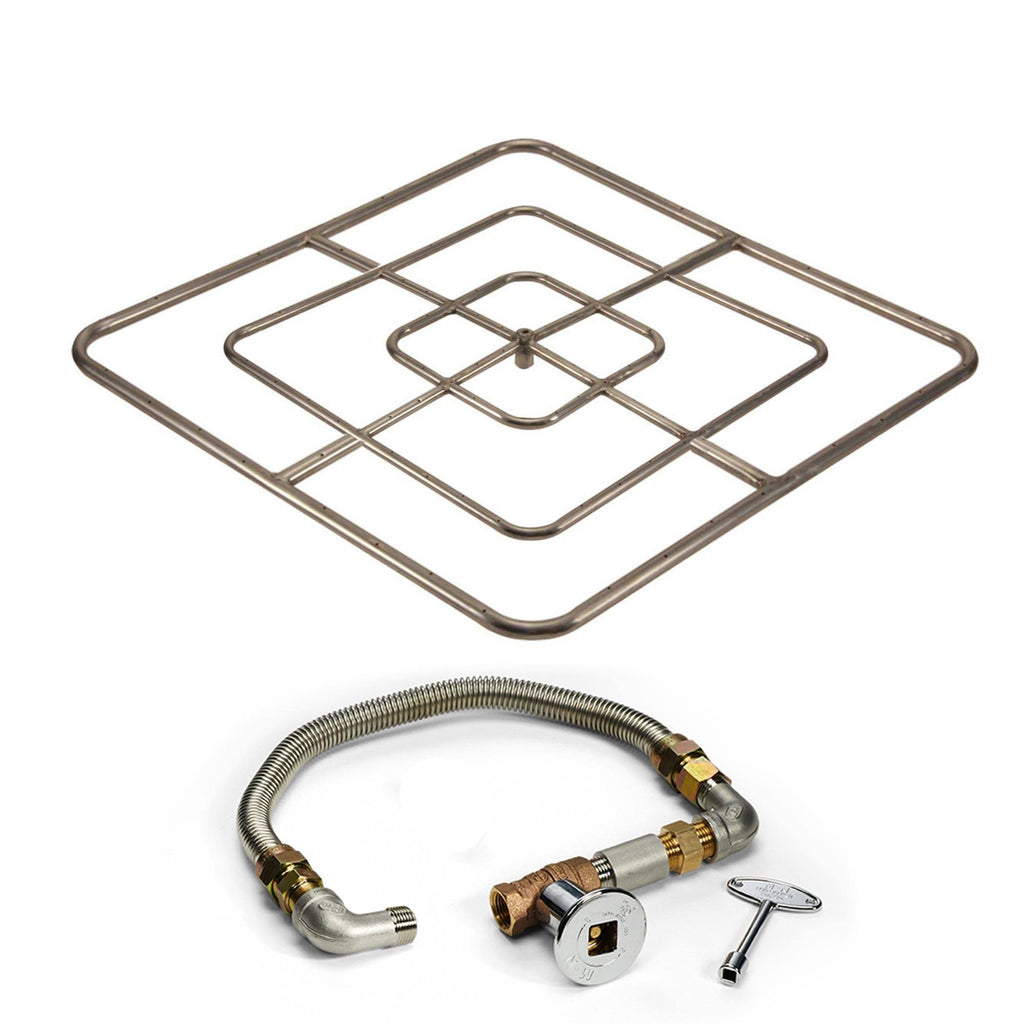 36x22 Square Fire Pit Burner M723