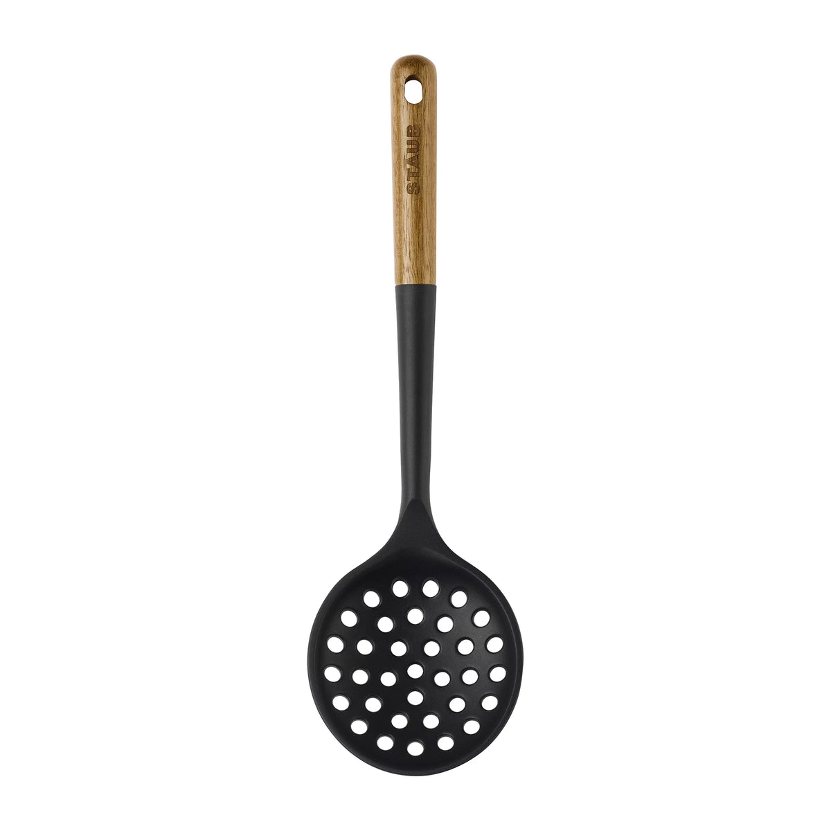 Silicone with Wood Handle Skimming Ladle E9450