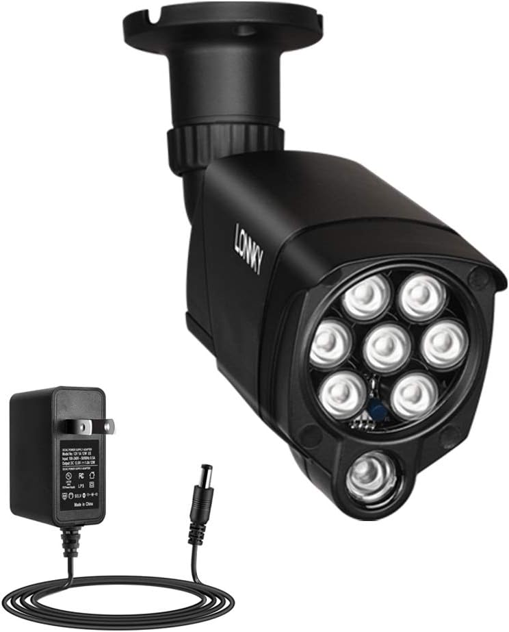 White 90 Degree 100Ft IR Infrared Flood Light for Security Cameras I23578