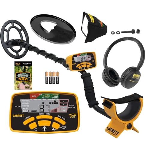 Metal Detector with Waterproof Coil and Headphone J8368