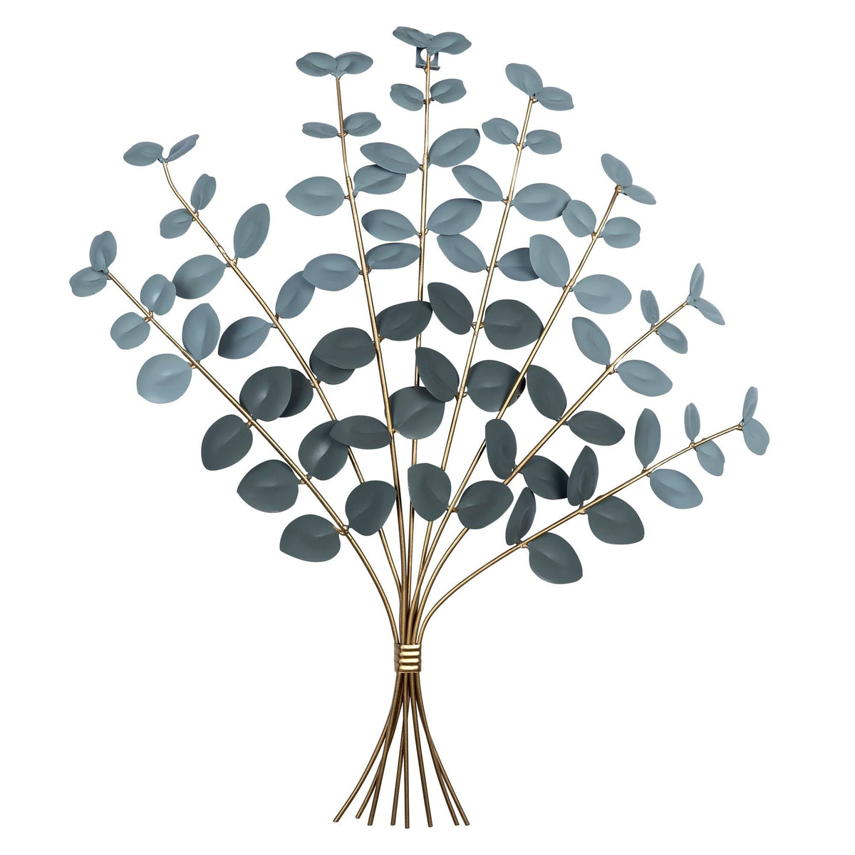 Metal Eucalyptus Bouquet Wall Decor G57324