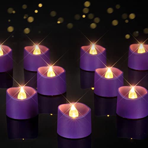 12-Pack Flameless LED Tea Lights Candles Battery Operated X57712