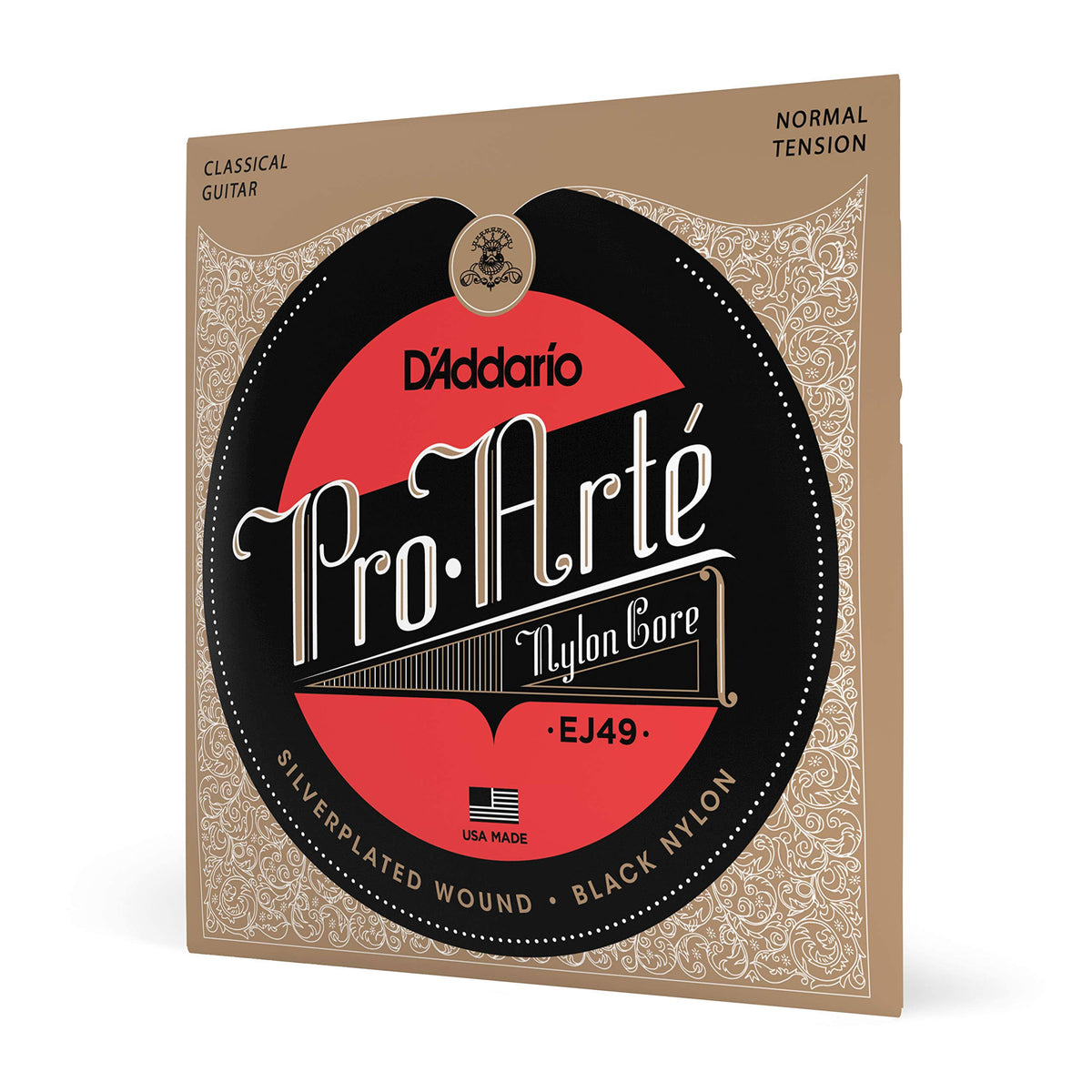 Black Nylon Classical Guitar Strings Normal Tension F22374