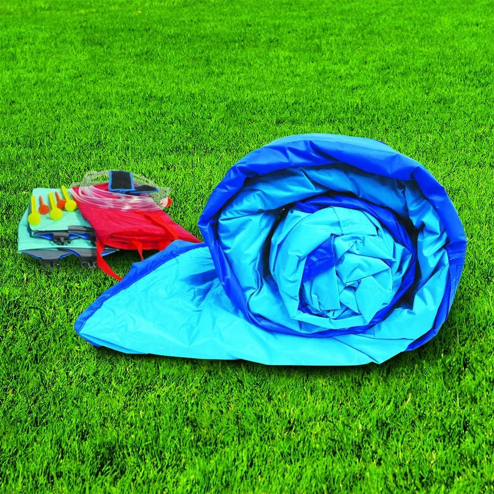 Inflatable Water Slide with Built in Sprinkler and Basketball Hoop S3750
