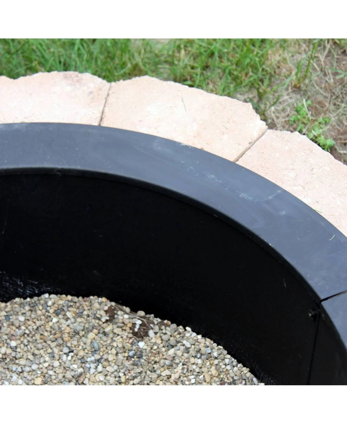 27 Inch Diameter Steel Fire Pit Ring Liner Z66941