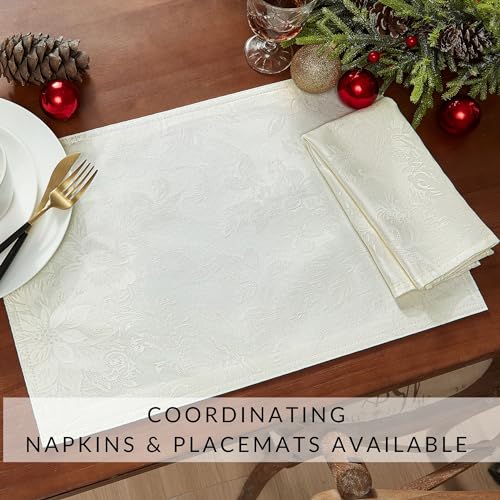 Jacquard Holiday Table Runner 13" x 70" Gold T219