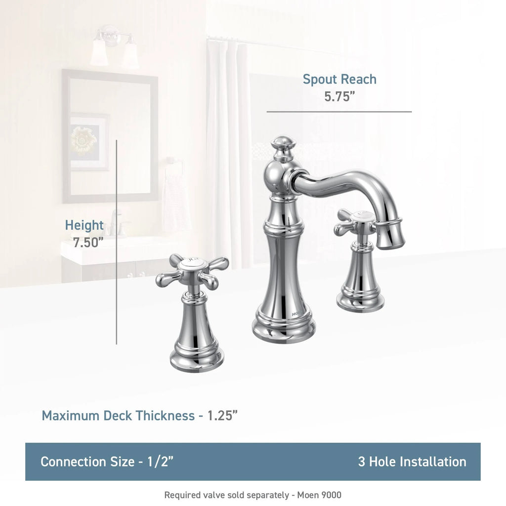 Oil Rubbed Bronze Two-Handle Bathroom Faucet R4719