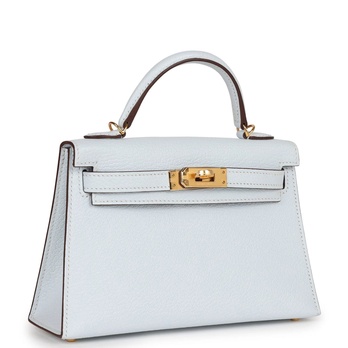 Bleu Brume Chevre Bag N57819
