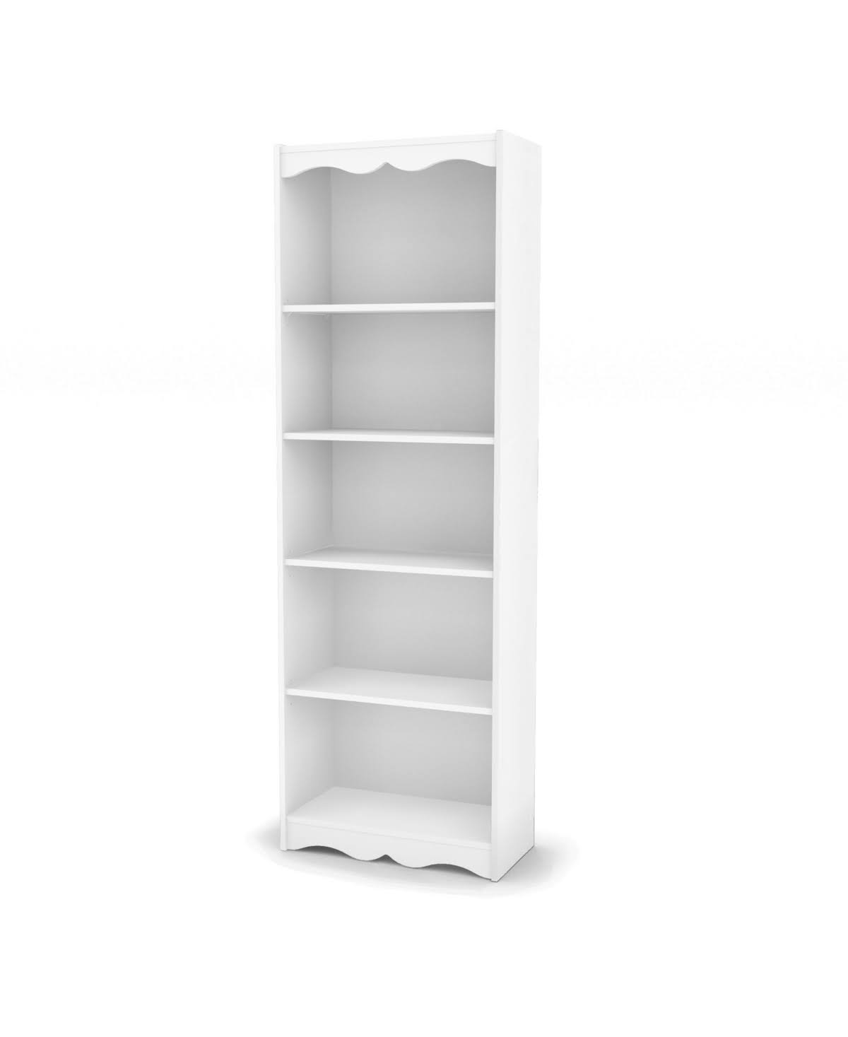Midnight Black Tall Bookcase D875
