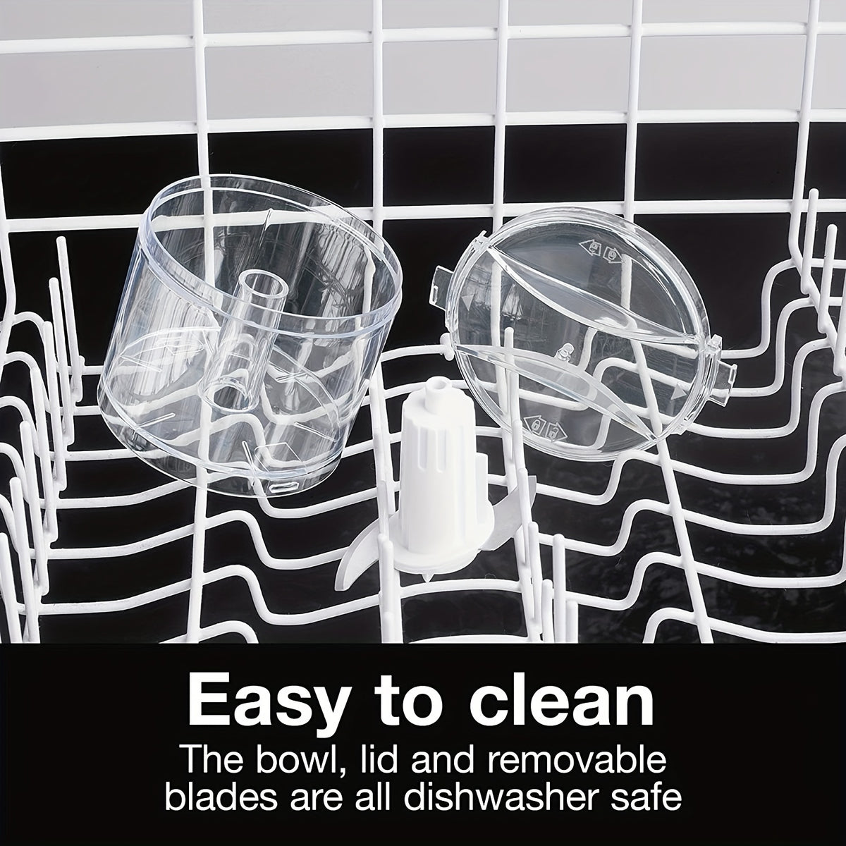 2 Cups Electric Vegetable Chopper & Mini Food Processor Z481366