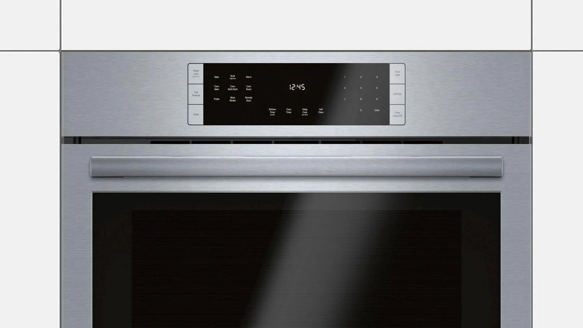 30 inch Stainless Steel Single Electric Convection Wall Oven F97609