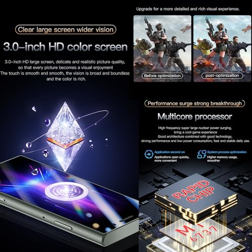 Black 3.0 Inch Smartphone G424