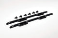 Textured Black Cab Length Running Boards R230822