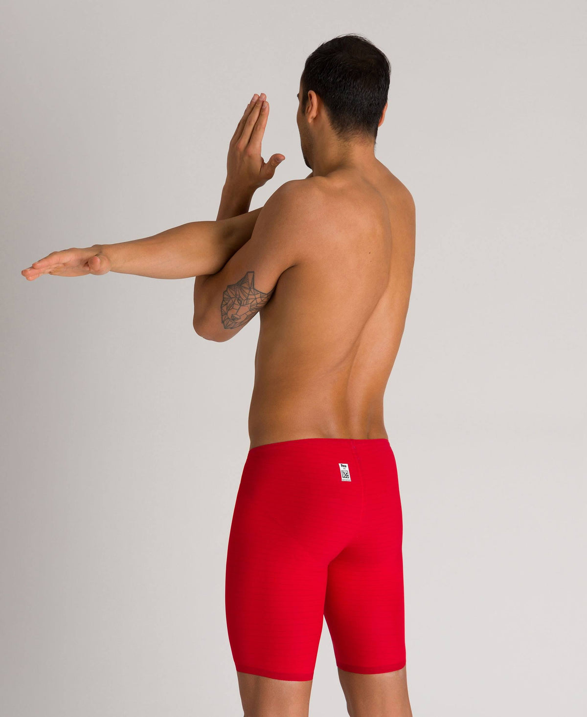 Red Tech Suit C17041