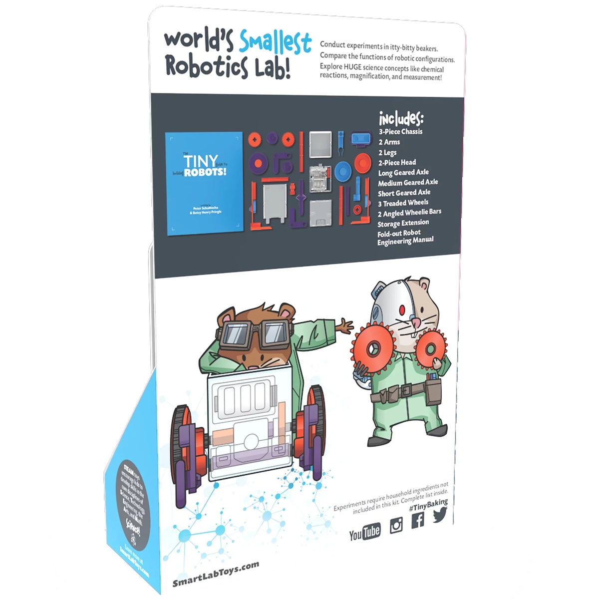 TINY Robots with 15 Motorized Builds C76874