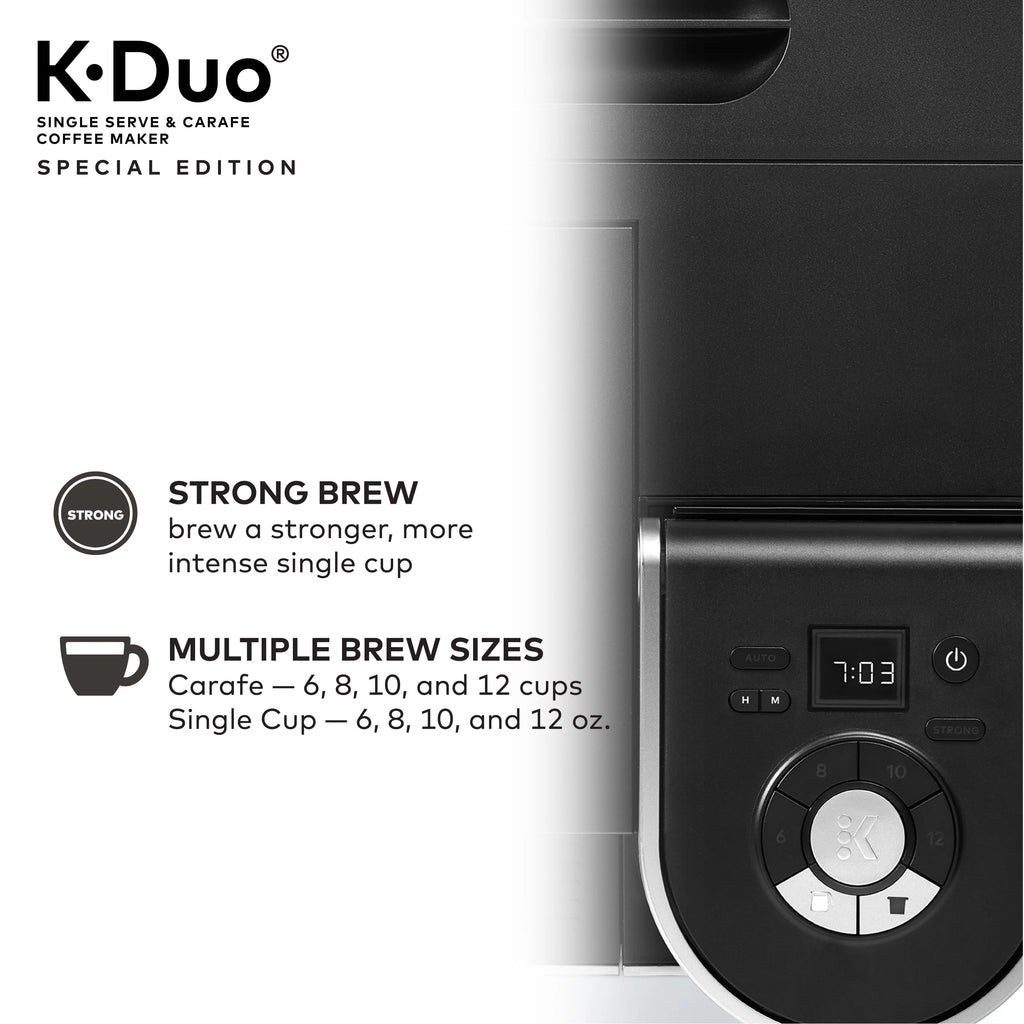 Silver Single Serve & Carafe Coffee Maker V81168
