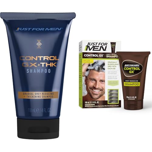 Control GX + THK Thickening Shampoo with Grey Reduction & Control GX Grey Reducing 2-in-1 Shampoo and Conditioner O938596