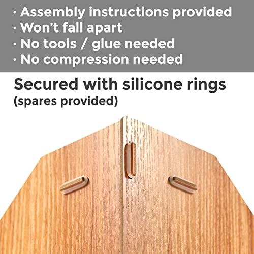4-Tier Wooden Display Riser X1686