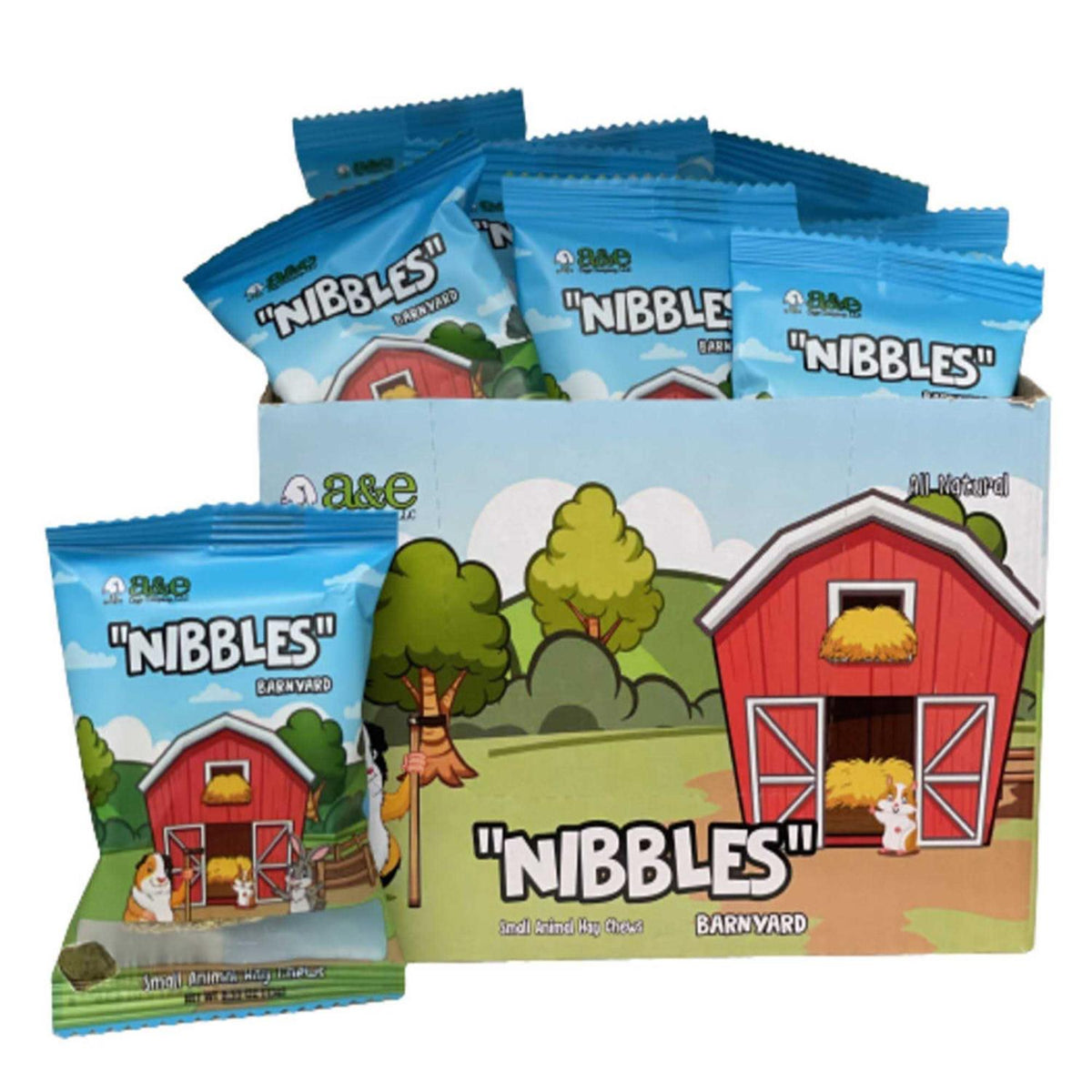 Barnyard Nibbles Hay Chew Small Animal Bites G78117