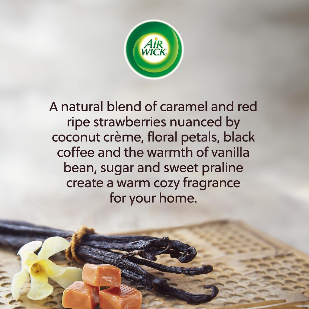 Cozy Vanilla & Caramel Scented Oil Refill, 2 ct D42879