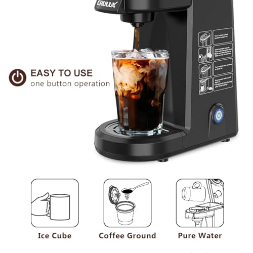 Red Single Serve Coffee Maker D34603